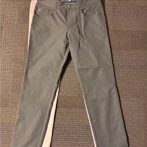 Peter Millar Gray and Tan Chinos